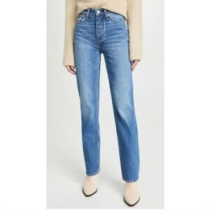 NWOT Rag & Bone Alex High Rise Straight Leg Jean Size 28